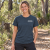 Munda Biddi Off-Trail Women's Tee (Blue Gum)